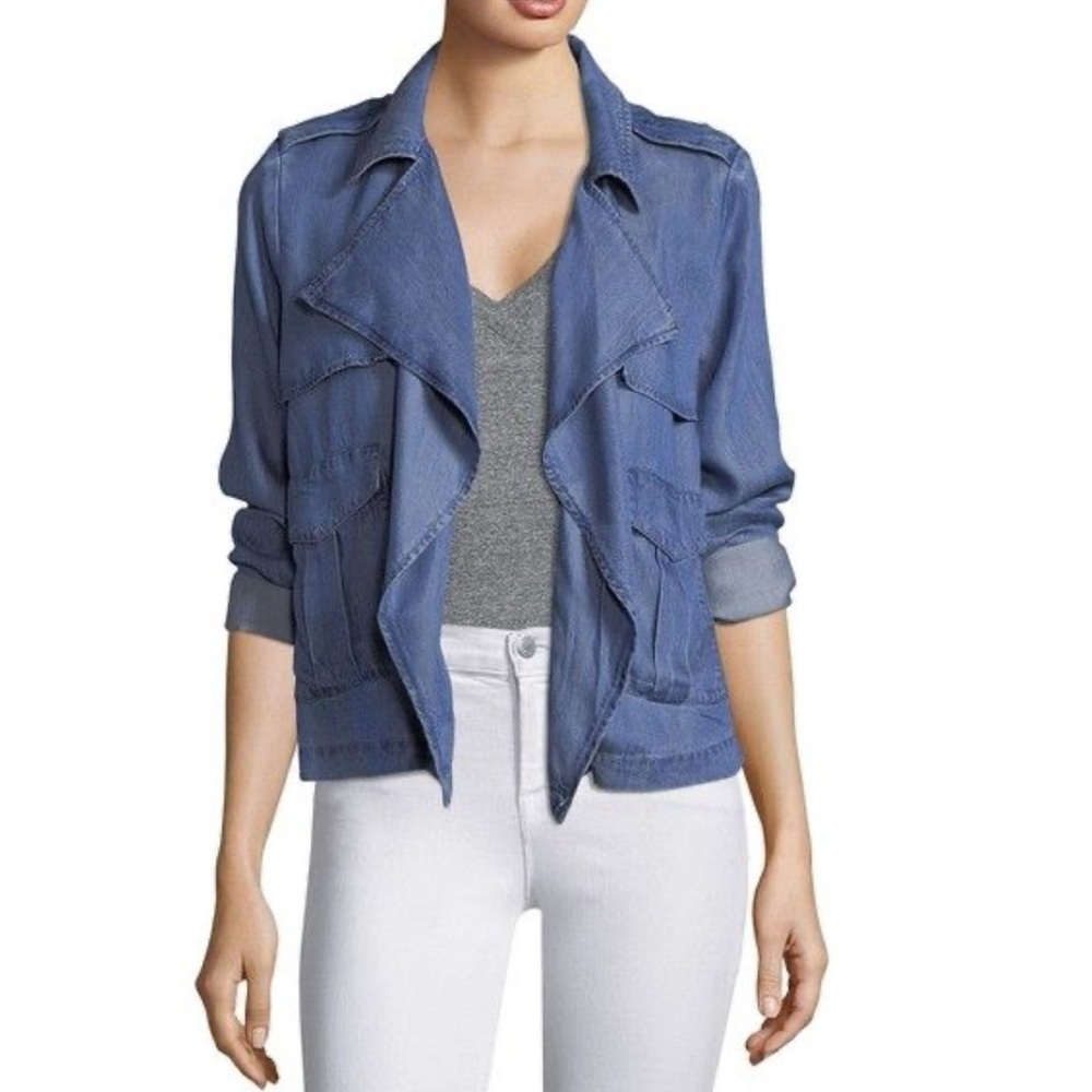 Vigoss chambray soft tulip jacket